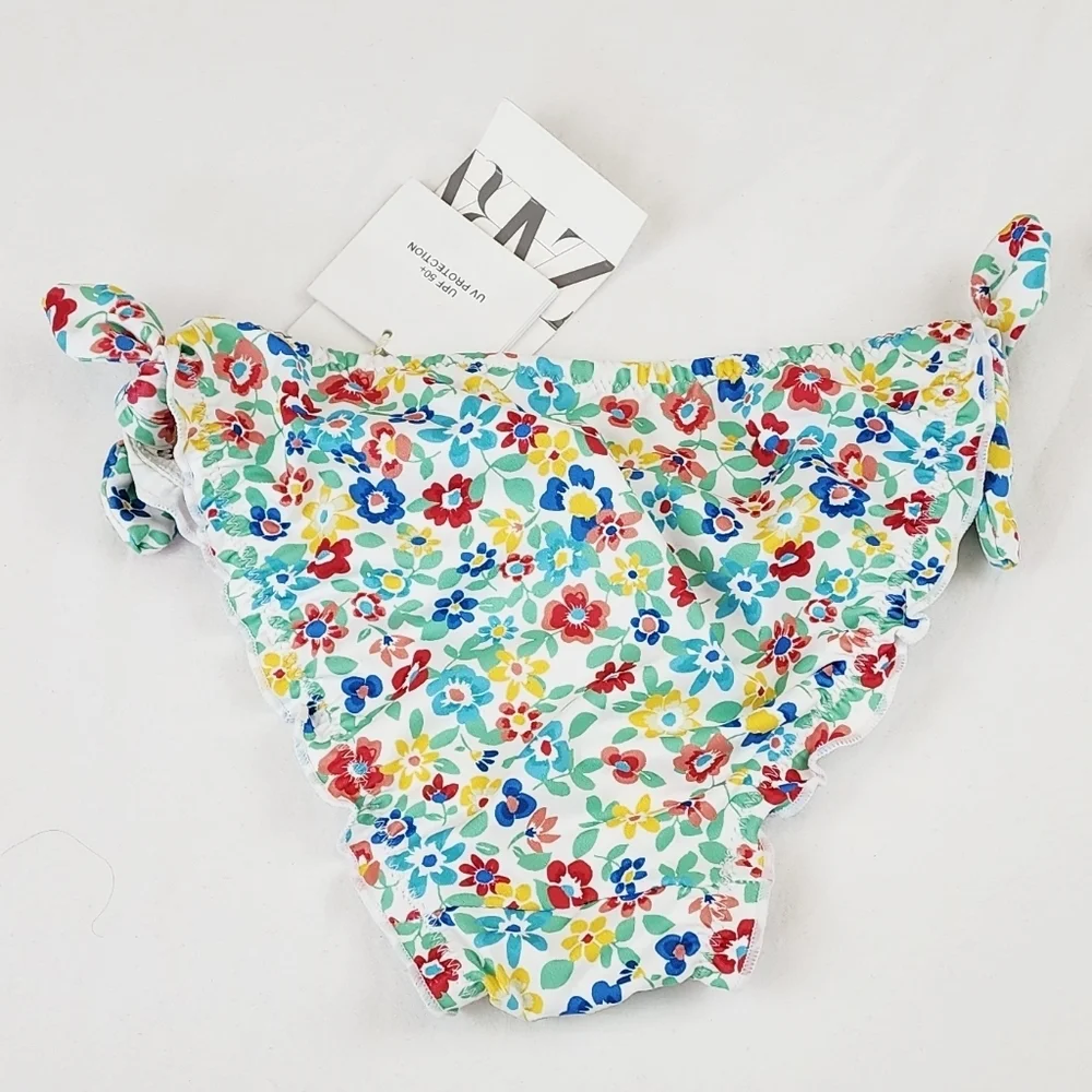 Zara Floral Bikini Bottom